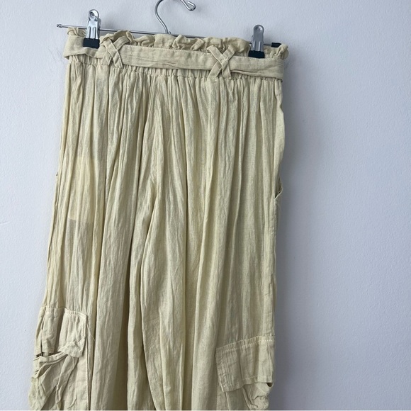 NWT Free People Jen’s Pirate Booty Cotton Gauzy Pants - Picture 5 of 7